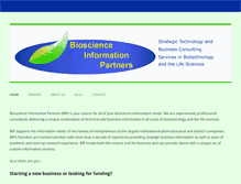 Tablet Screenshot of biosciinfo.com
